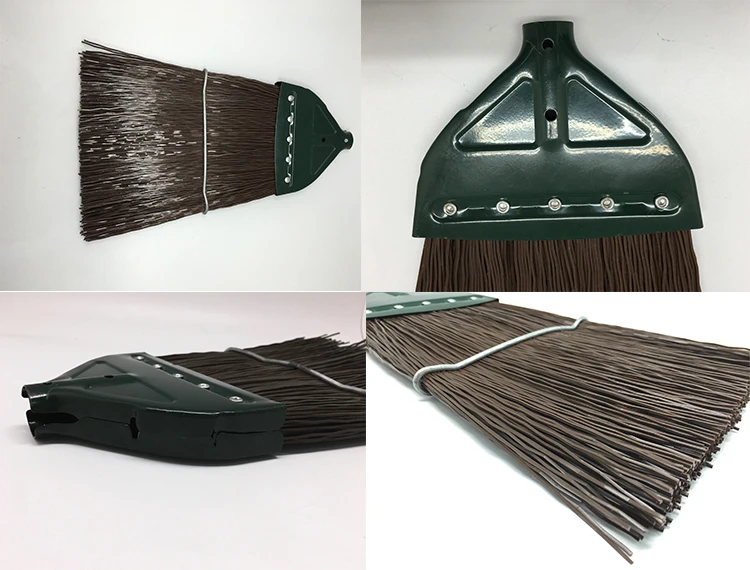 Heavy Duty Broom Parts Head Types Plastic Wholesale Cleaning Angel Yard