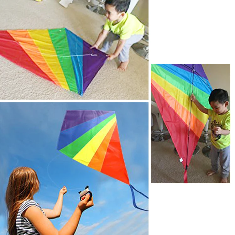 Cheap Rainbow Diamond Kite For Kid And Adult - Buy Rainbow Kite,Diamond ...