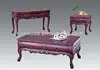 CF30013 Unique Bombe Carved Cutout apron Queen Anne Coffee End Sofa Table & Bombe Storage Coffee Table