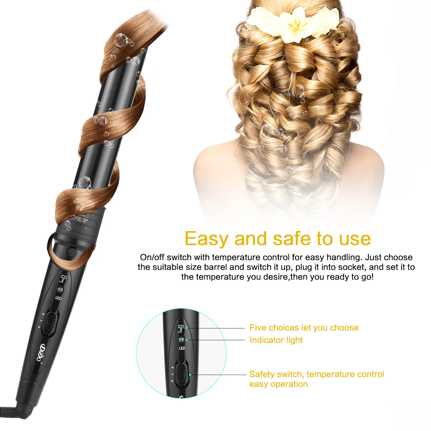 Japan Hair Curler Hair Roller Low Price Two In One Hair Straightener
