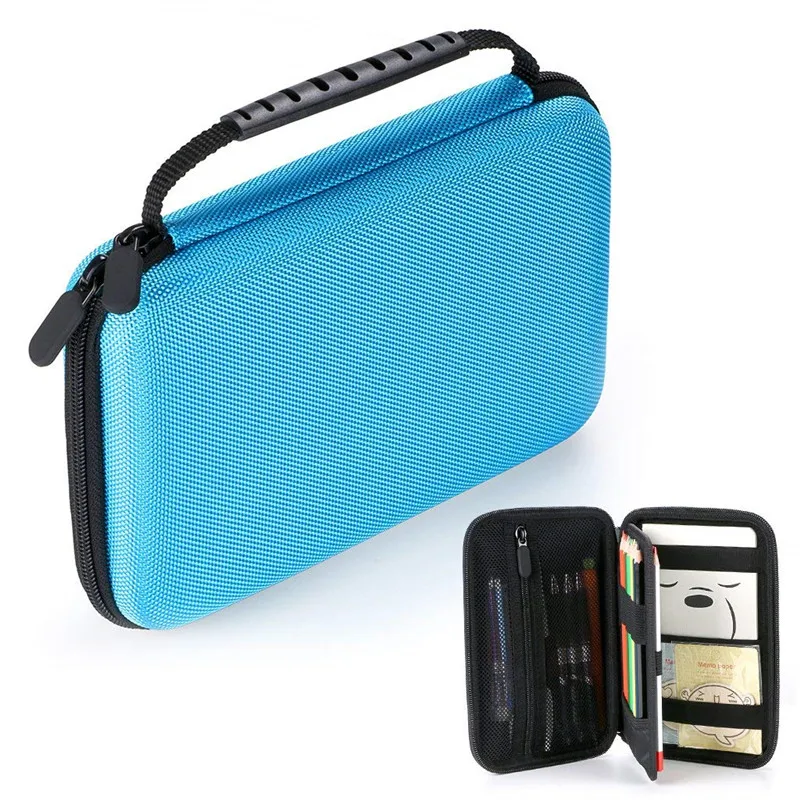 plastic pencil case with compartments