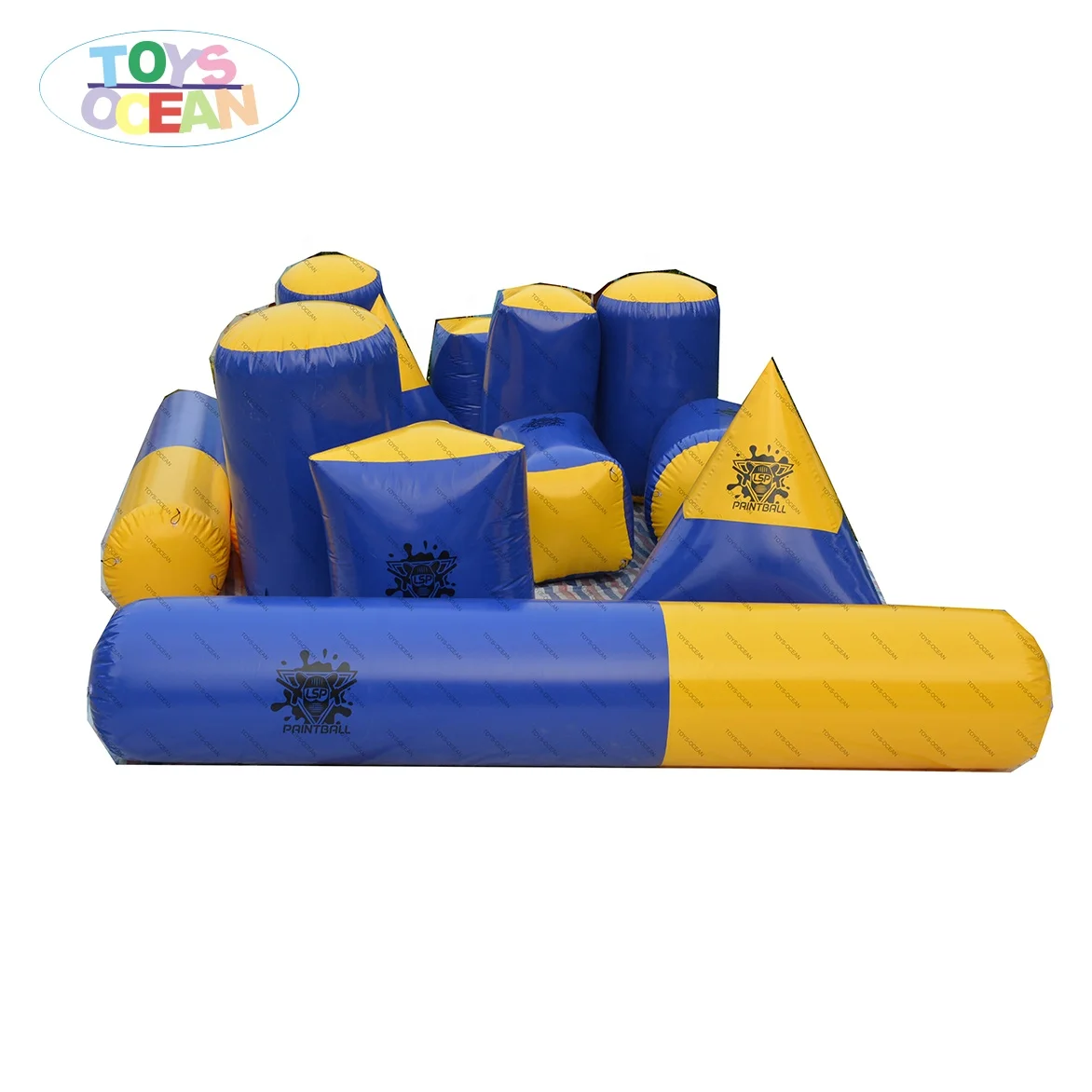 Inflatable Paintball Field/inflatable Paintball Wall/colorful Paintball