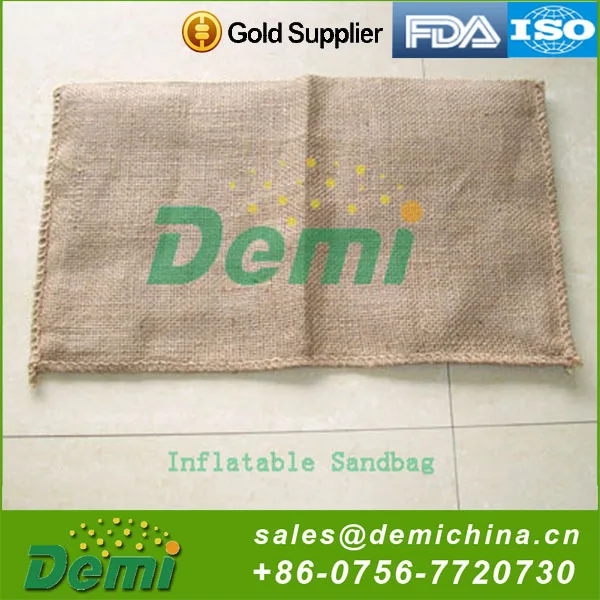 Eco-friendly Biodegradable Jute Sand Bags For Flood