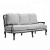 European style wooden fabric sofa Studio classic antique french sofa