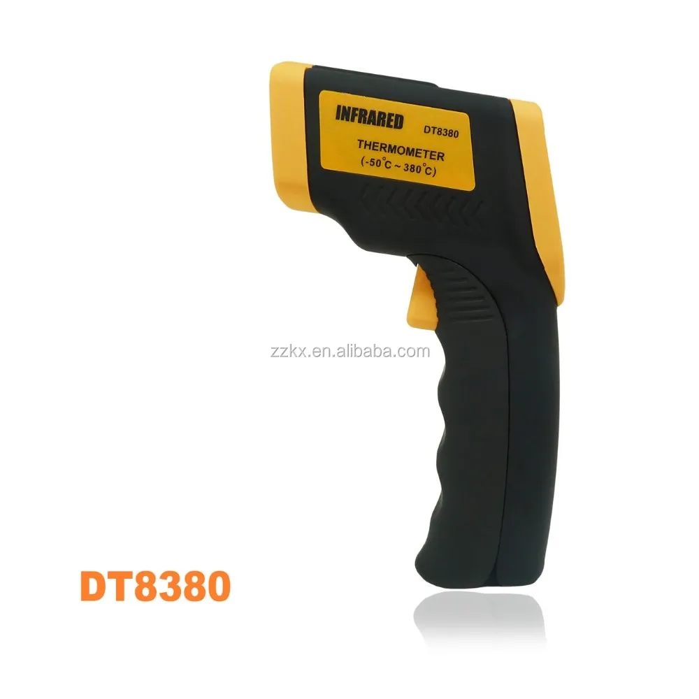 High Quality Professional Industrial Infrared Thermometer Ir Thermometer Dt8380 With Backlit And