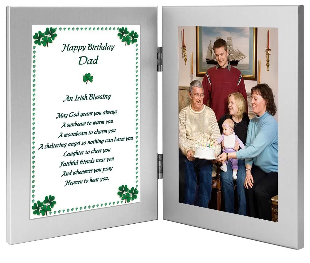 birthday photo frames for dad