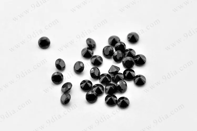 Factory Wholesale Good Price Large Stock Natural Black Sapphire Gemstones