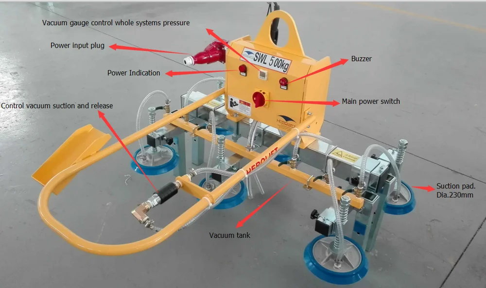 Herolift Vacuum Lifter - Efficient Material Handling