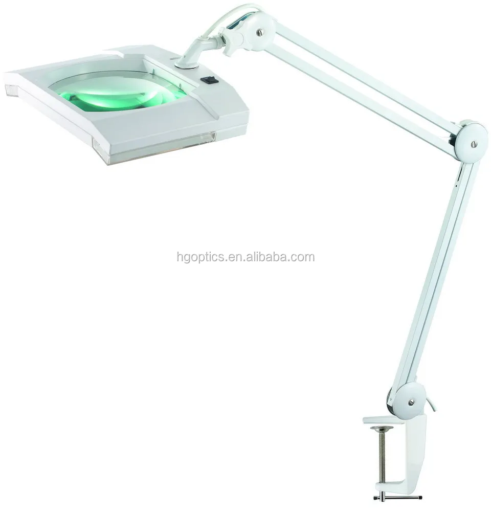 Led Magnifying Lamp 5x Desktop Magnifier On