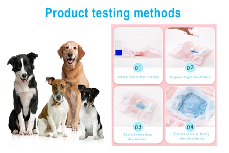 High Quality Disposable Pet Diaper Manufacturer, Pet Dog diaper