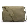 Plain Casual Canvas Tablet Messenger satchel bag with customized logo