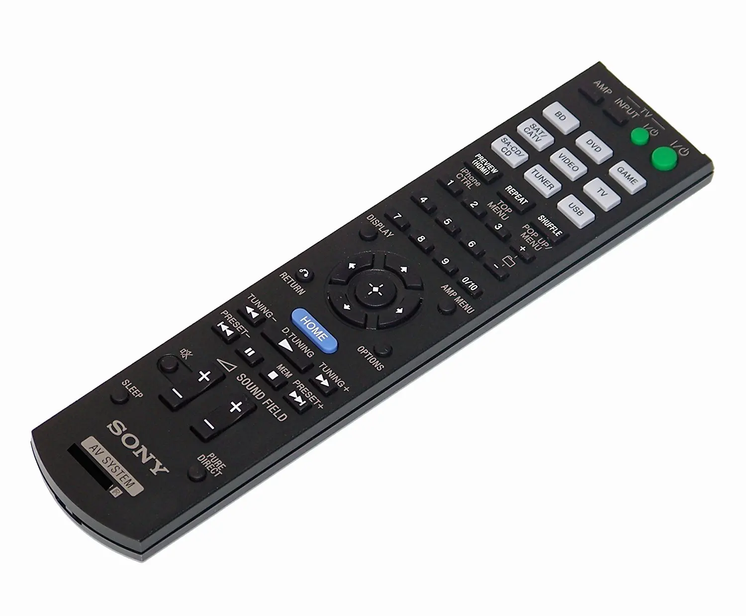 Get Quotations · OEM Sony Remote Control Originally Shipped With: STRDH540,  STR-DH540, STRDH540B,