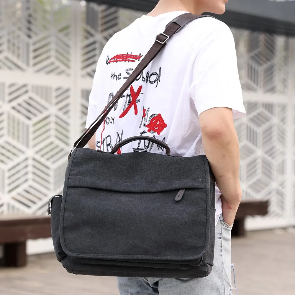 long strap canvas bag