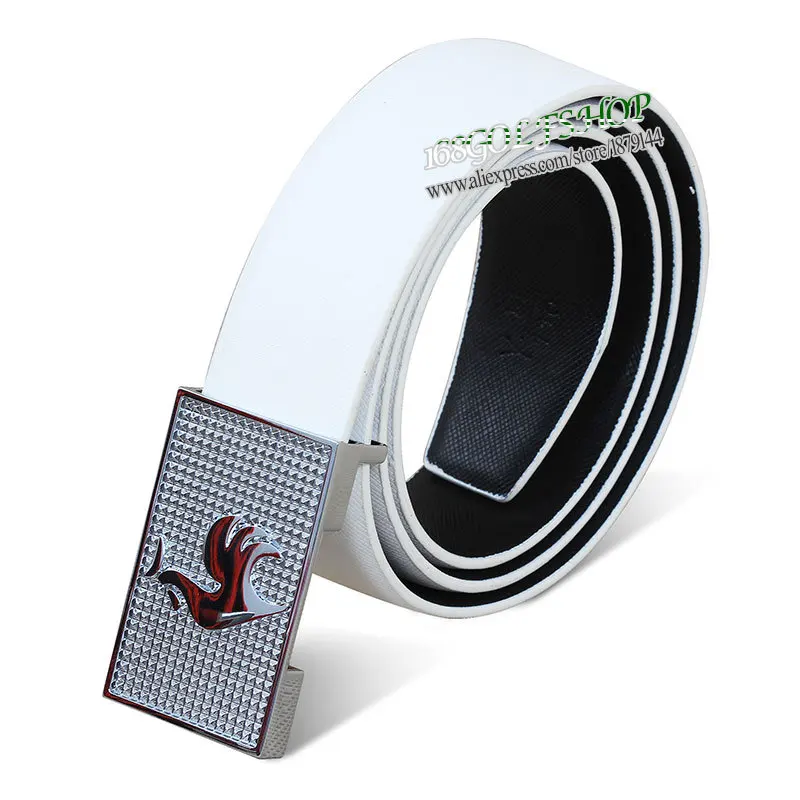 designer golf belts