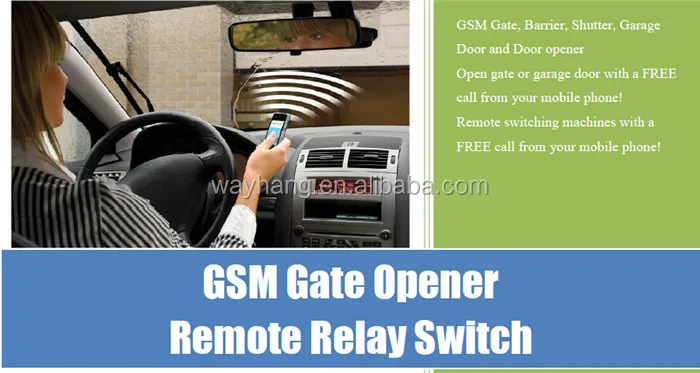 RTU5024 Upgrade Product Newest GSM SMS Gate opener SMS controller RTU5034