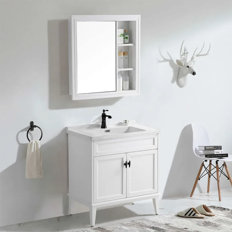 Bathroom Sink Vanity Set Italian Marble Wood Mdf Bathroom Wash