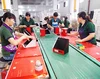 Machine made chip board Cube Angled Tray box by top and bottom two piece
