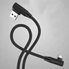 Best selling android data cable High Speed USB Data Cable L shape 90 Degree phone Cable