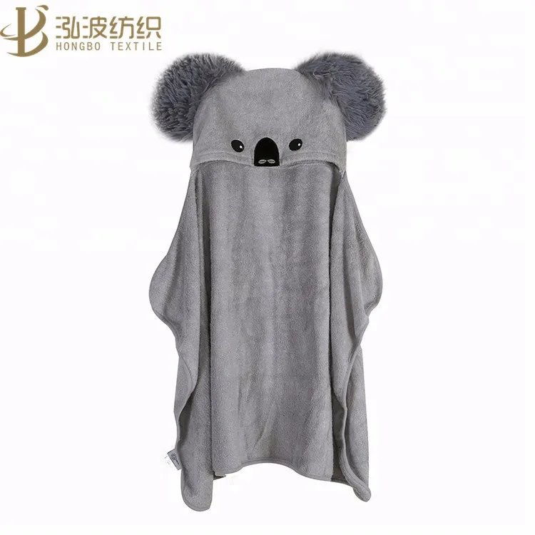 Koala Animal Style Bamboo Baby Bath Hooded Towel Buy Animal Hooded