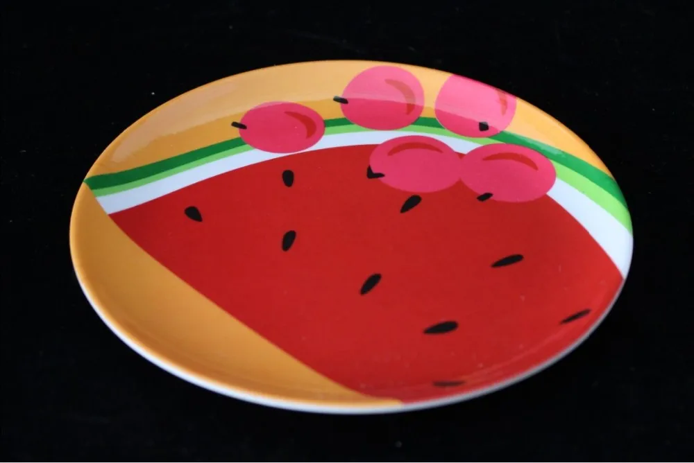 kid's 100%melamine fruit plate