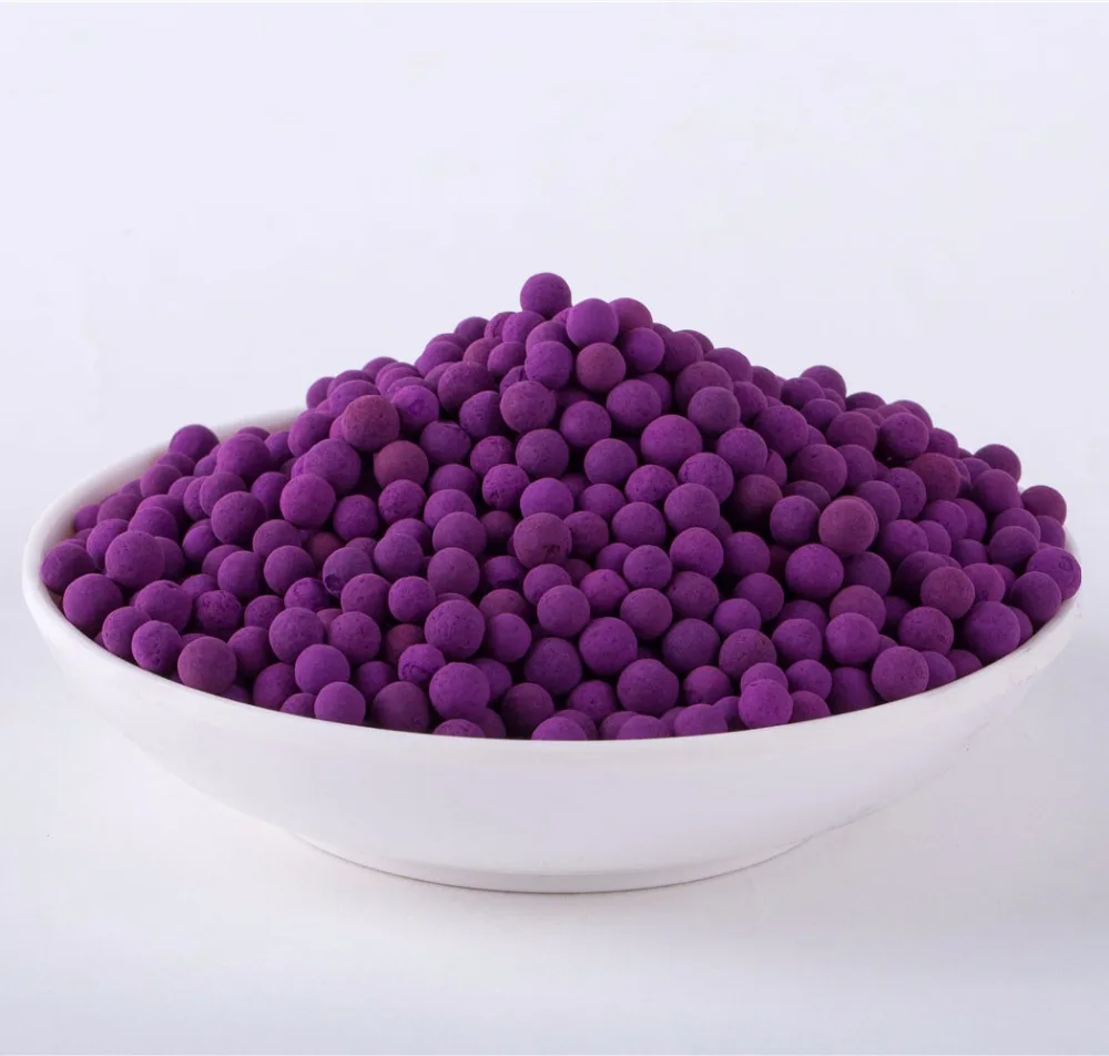 air purification filter impregnated purple active po