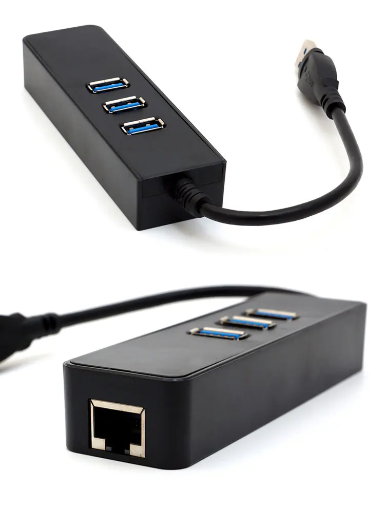 New Recommendation USB 3.0 3-port Hub With Gigabit Ethernet Adapter