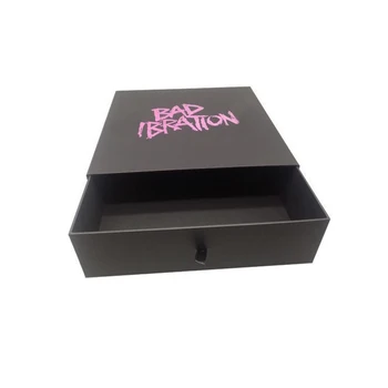 Luxury Cardboard Gift Wig Packaging Box The Hair Extension Drawer
