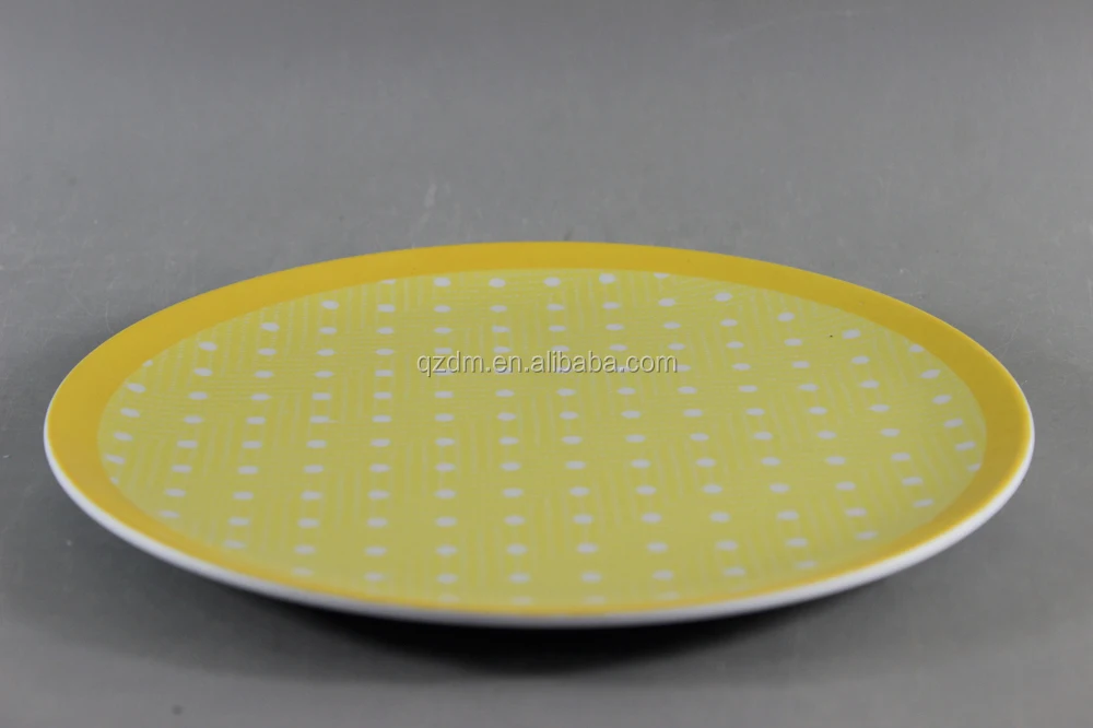 Decorative Melamine Dinner Plate For Home Use