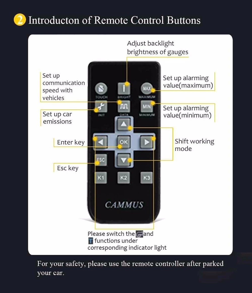 Universal Obd2 Boost Water Temp Gauge Connecting Sensor Digital Gauge