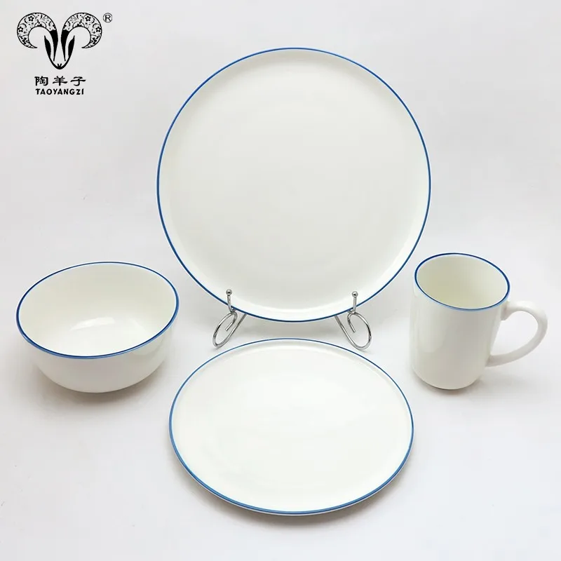 Indian Dinnerware Set Dubai Tableware Set Hotel Porcelain Dinner Set