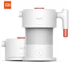 Xiaomi Mijia Deerma 0.6L Folding Portable Water Kettle Handheld Electric Water Flask Pot Auto Power-off Protection Wired Kettle