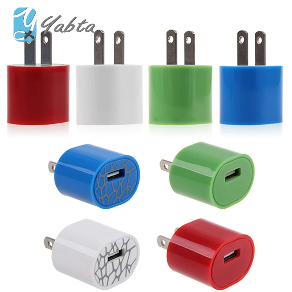 Wall Charger Plug Car Charger Usb Cable Set 1a Mobile Phone Travel