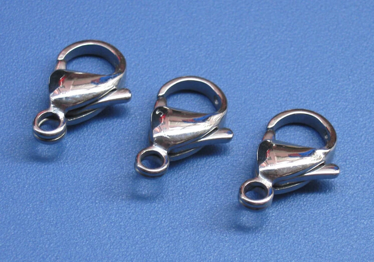 Bxg017 Wholesale 304 Stainless Steel Lobster Claw Clasp For Jewelry