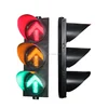 PC Housing LED Traffic Lights IP65 Traffic Direction Indicator