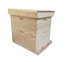9-5/8-Inch Honey Keeper Beehive with 20 bee hive wooden frame Complete Box Kit( one honey medium box +one deep brood hive box )
