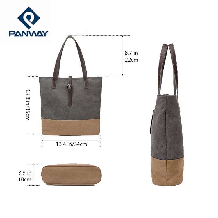 16oz cotton canvas tote bag