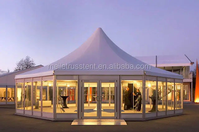 50 Person Glass Walling Hexagon Pagoda Wedding Tent Buy Pagoda Wedding Tent Hexagon Pagoda Glass Walling Hexagon Tent Product On Alibaba Com