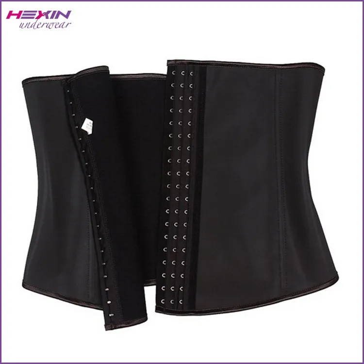 2016 Hot Sale Classic Black Fashion Men Wholesale Corset Waist Trainers 