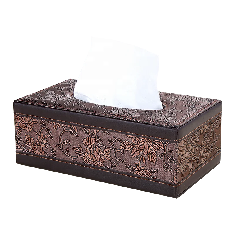 Wholesale Brown Leather Tissue Box Cover Buy Leather Tissue Box Cover