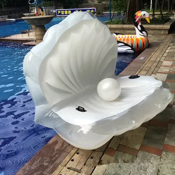 inflatable clam shell float