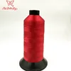 Red Nylon 6.6 bonded thread 420D/2