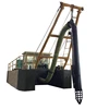 Jet suction dredger with long discharge distance pumping sand