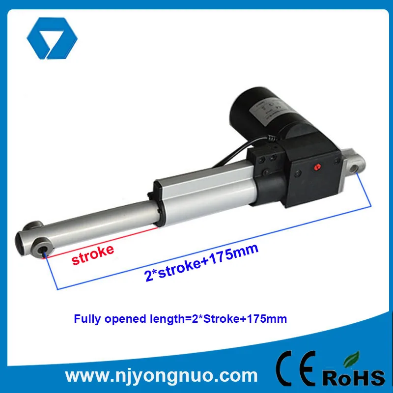 Top Standard Satellite Dish Motor Linear Actuator With Overload