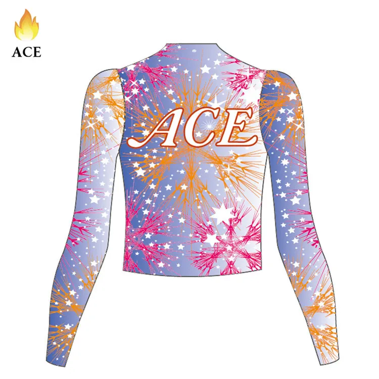 Custom Dance Team Warm Up Jackets Long Sleeves Cheerleading Uniforms