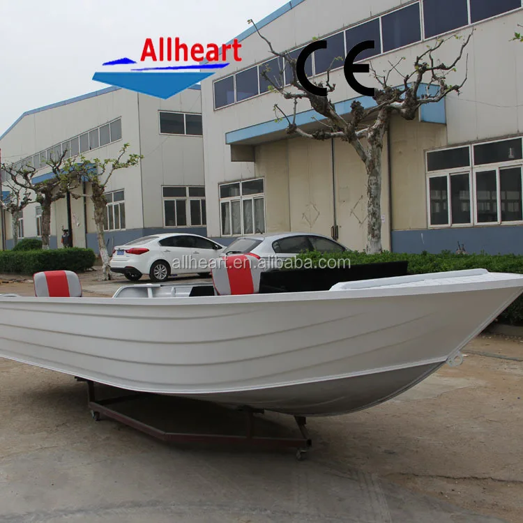 2024 Hot Sale 5m Press Dinghy Aluminum Fishing Boat With Center Console