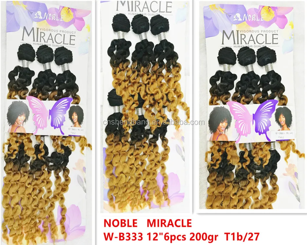 Noble miracle human clearance hair