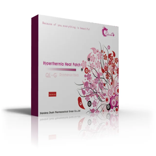 Heat Pad Dysmenorrhea Pain Relief Patch For Female Oem Manufacture