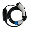 Duosida Level 2 EV Charger J1772 EVSE Input Plug 16Amp Type 1 Portable EV Controller Mode 2 Electric Car Charging Cable