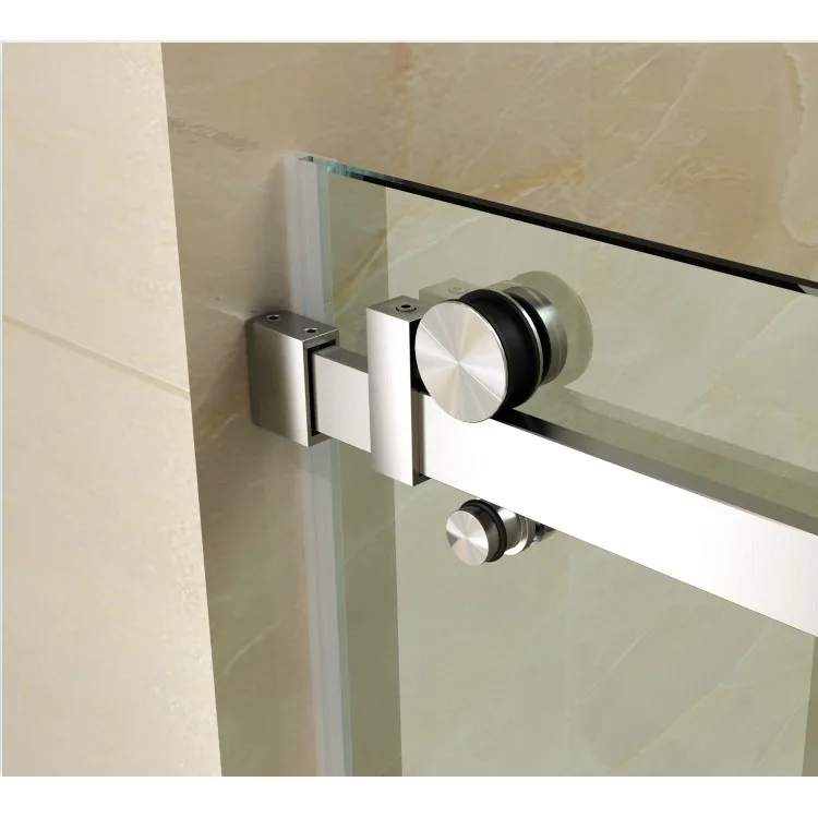 Frameless Shower Glass Doors Hardware Seal Strip Glass Sliding Shower