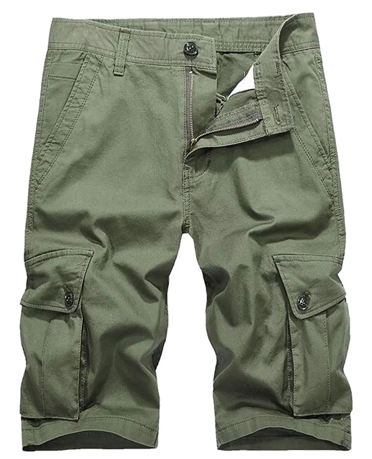 M/&S/&W Cargo Pants Mens Casual Multi-Pocket Outdoor Lightweight Cargo Shorts